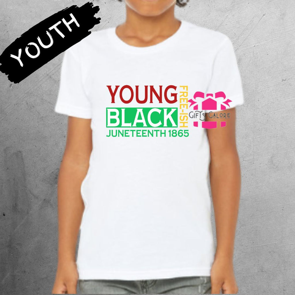 Young, Black, Free Tee