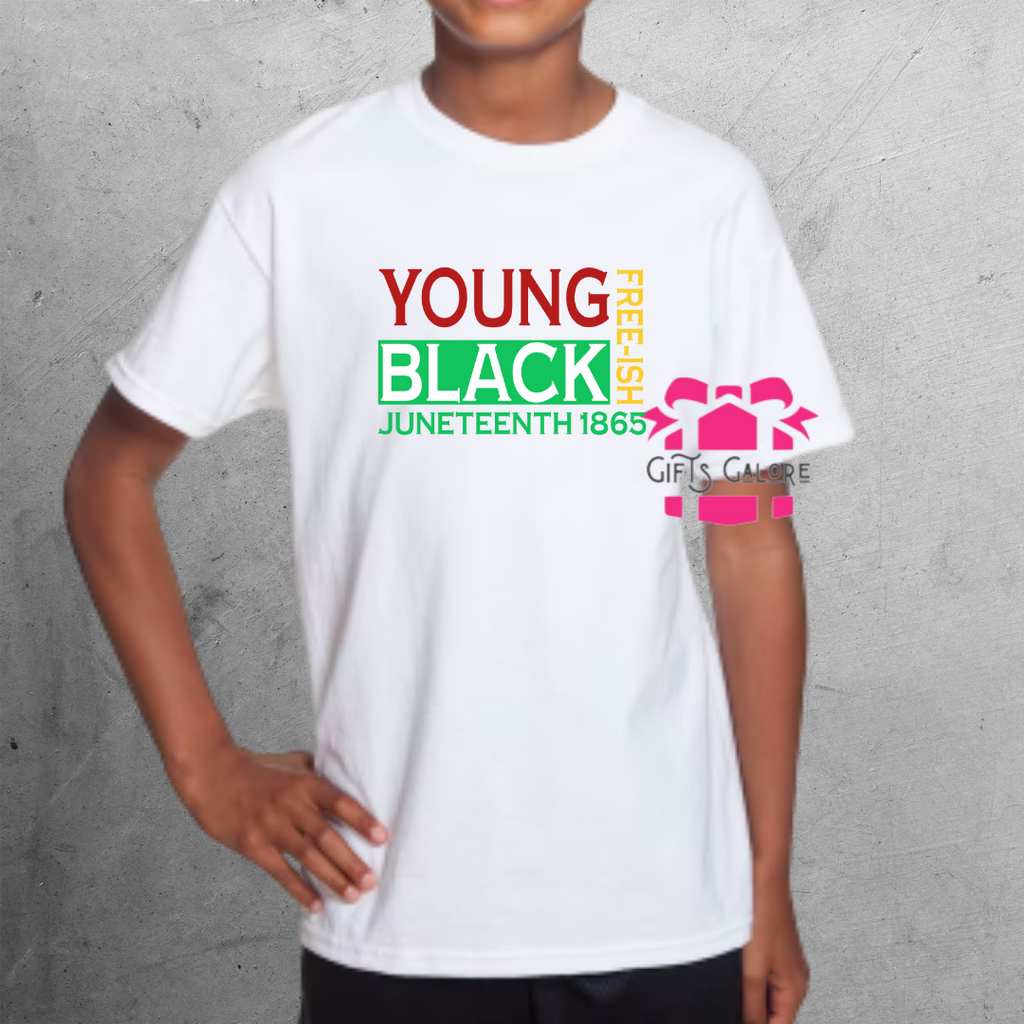 Young, Black, Free Tee