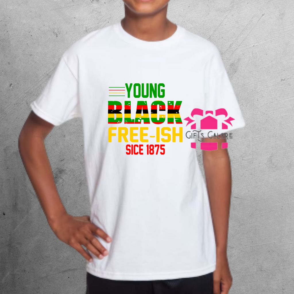 Young, Black, Free Tee